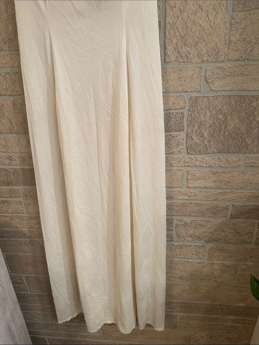 NWT Vintage 50-60s Lace Ivory Fairy Slip Ethereal Dress Size XSmall - Picture 6 of 14